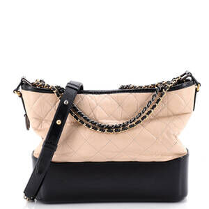 Chanel Bicolor Gabrielle Hobo Quilted #241833C19B